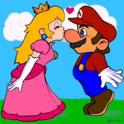 mario princess peach|mario princess peach kiss.